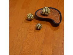 Curved Wood Flooring - Yellow Oak Engineered Curved Wood Flooring